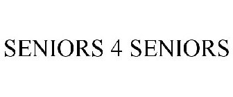 SENIORS 4 SENIORS