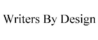 WRITERS BY DESIGN