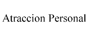 ATRACCION PERSONAL