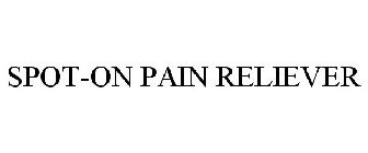 SPOT-ON PAIN RELIEVER
