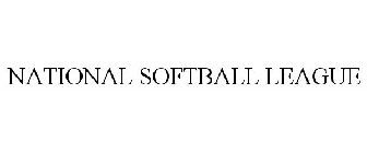 NATIONAL SOFTBALL LEAGUE