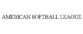 AMERICAN SOFTBALL LEAGUE