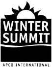 WINTER SUMMIT APCO INTERNATIONAL