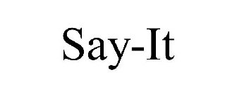 SAY-IT