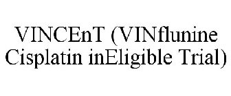 VINCENT (VINFLUNINE CISPLATIN INELIGIBLE TRIAL)