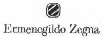 Z ERMENEGILDO ZEGNA