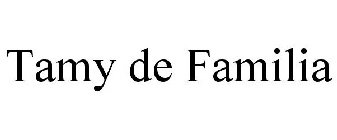 TAMY DE FAMILIA
