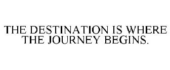 THE DESTINATION IS WHERE THE JOURNEY BEGINS.