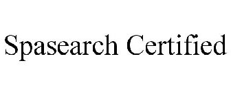 SPASEARCH CERTIFIED