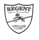 REGENT SUPERIOR PREMIUM BREW GOLD LION LAGER