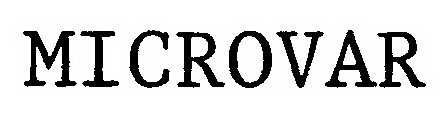 MICROVAR
