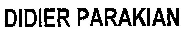 DIDIER PARAKIAN