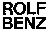 ROLF BENZ