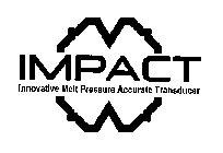 IMPACT INNOVATIVE MELT PRESSURE ACCURATE TRANSDUCER