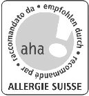 AHA RACCOMANDATO DA EMPFOHLEN DURCH RECOMMANDÉ PAR ALLERGIE SUISSE