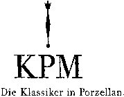 KPM DIE KLASSIKER IN PORZELLAN.