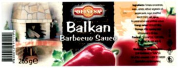 OLINESA BALKAN BARBECUE SAUCE