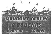 IMBERT MARRONS GLACES D'AUBENAS