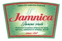 LOKALITET JAMNICKA KISELICA JAMNICA JANINO VRELO PRIRODNA GAZIRANA MINERALNA VODA NATURAL CARBONATE MINERAL WATER SINCE 1828