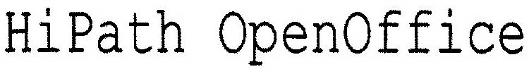 HIPATH OPENOFFICE