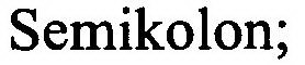 SEMIKOLON;