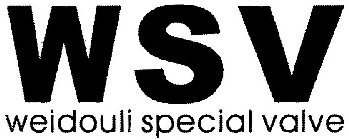 WSV WEIDOULI SPECIAL VALVE