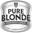 PURE BLONDE PREMIUM LAGER