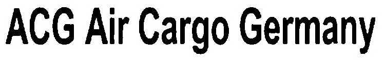 ACG AIR CARGO GERMANY