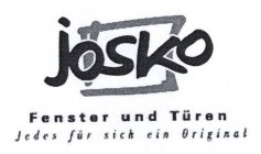 JOSKO FENSTER UND TÜREN JEDES FÜR SICH EIN ORIGINAL