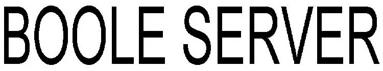 BOOLE SERVER