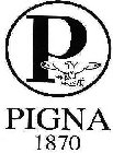 P PIGNA 1870
