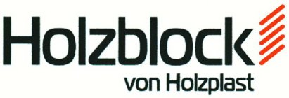 HOLZBLOCK VON HOLZPLAST