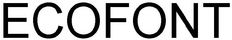 ECOFONT