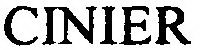 CINIER