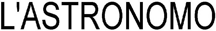 L'ASTRONOMO