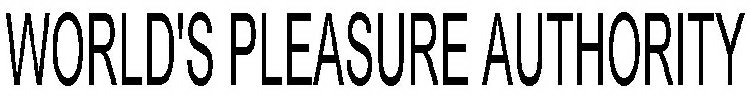 WORLD'S PLEASURE AUTHORITY