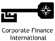 CORPORATE FINANCE INTERNATIONAL