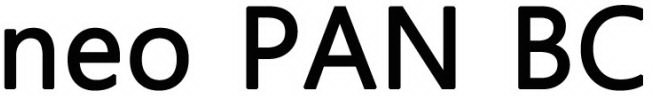 NEO PAN BC