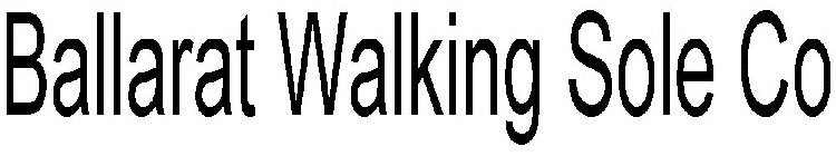 BALLARAT WALKING SOLE CO