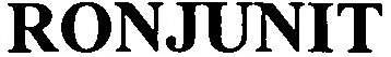 RONJUNIT