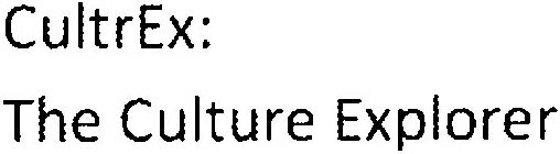 CULTREX: THE CULTURE EXPLORER
