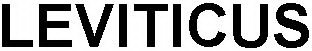 LEVITICUS