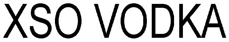 XSO VODKA