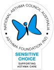 NATIONAL ASTHMA COUNCIL AUSTRALIA ASTHMA FOUNDATION (NZ) SENSITIVE CHOICE SUPPORTING ASTHMA CAREFOUNDATION (NZ) SENSITIVE CHOICE SUPPORTING ASTHMA CARE