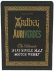 ARDBEG AURIVERDES THE ULTIMATE ISLAY SINGLE MALT SCOTCH WHISKY