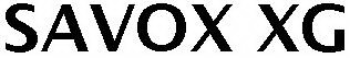 SAVOX XG