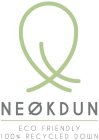 NEOKDUN ECO FRIENDLY 100% RECYCLED DOWN