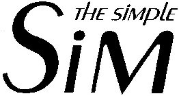 THE SIMPLE SIM