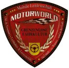 MOTORWORLD MOBILE LEIDENSCHAFT GRENZENLO OLD- & NEWTIMER LIEBHAVER- & LUXUSMOBILE ZU LANDE - ZU WASSER - UND IN DER LUFT GRENZENLOSE FAHRKULTUR