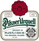 PILSNER URQUELL BREWED IN PLZEN, CZECH THE ORIGINAL PILSNER BEER 500ML PLZENSKY PRAZDROJ 1842 ORIGINAL PILSNER BEIR B B P.U. P